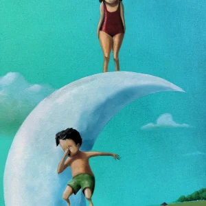 " Un tuffo dalla luna! " | Diego Santini